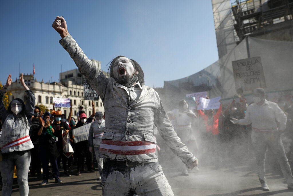 APTOPIX Peru Political Crisis